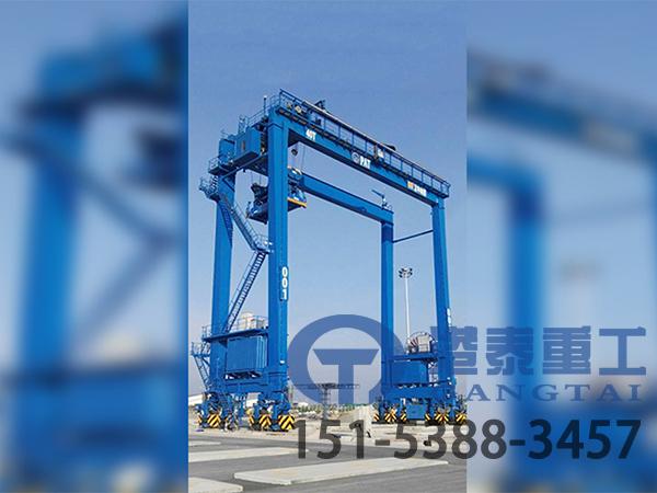 浙江宁波港口轮胎式起重机厂家轮胎式集装下门式起重机可扩展性强