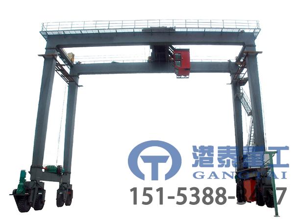 河北唐山轮胎式集装箱起重机厂家轮胎式集装箱起重机坚固耐用