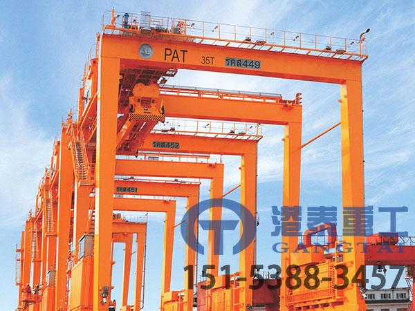 浙江杭州轮胎式集装箱起重机厂家轮胎式集装箱门式起重机智能化程度高