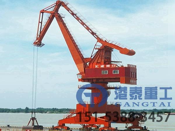 河北黄骅码头固定式起重机厂家门座式起重机工作效率高