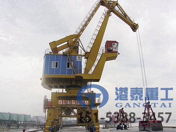 江苏泰州码头固定式起重机厂家门座式起重机耐用性强