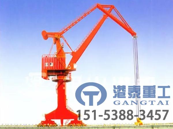 天津码头固定式起重机厂家门座式起重机抗风能力强
