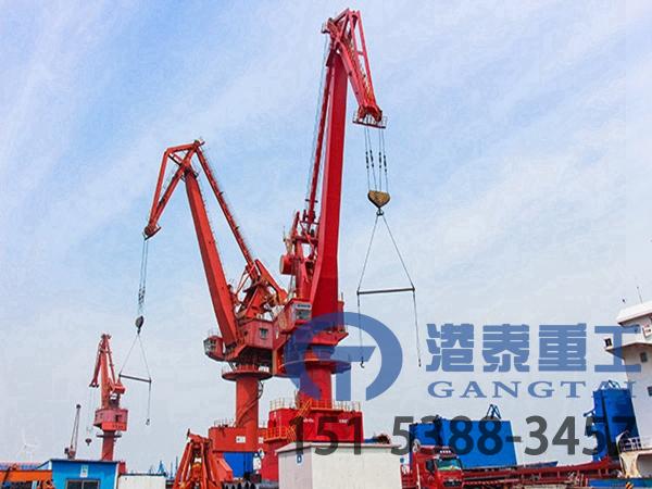 江苏苏州码头固定式起重机厂家门座式起重机装卸效率高
