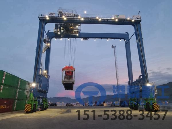 江苏镇江轮胎式集装箱起重机厂家设备效率高作业短