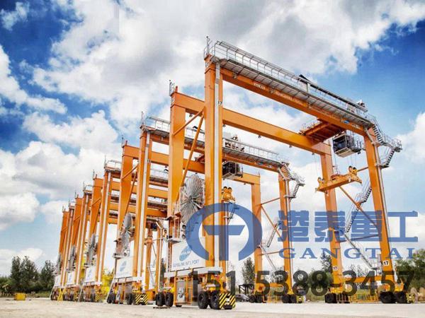 湖南岳阳轮胎式集装箱起重机厂家设备灵活作业秘籍