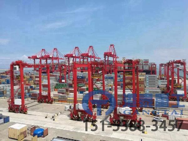 广东佛山轮胎式集装箱起重机厂家 防打滑＋防侧翻保障作业安全