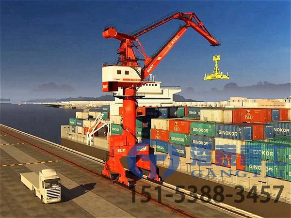 辽宁大连固定式门座起重机厂家固定式门座式起重机工业全能搬运王