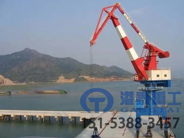 广东湛江固定式门座起重机厂家科学维护起重机技巧让设备延年益寿