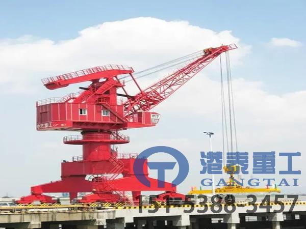 山东营口码头固定式起重机厂家码头固定式起重机超静定吊装结构设计