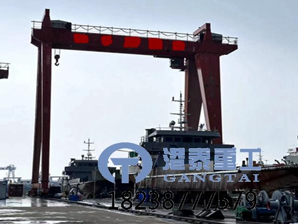 山东日照造船龙门吊厂家  造船门机的制造周期