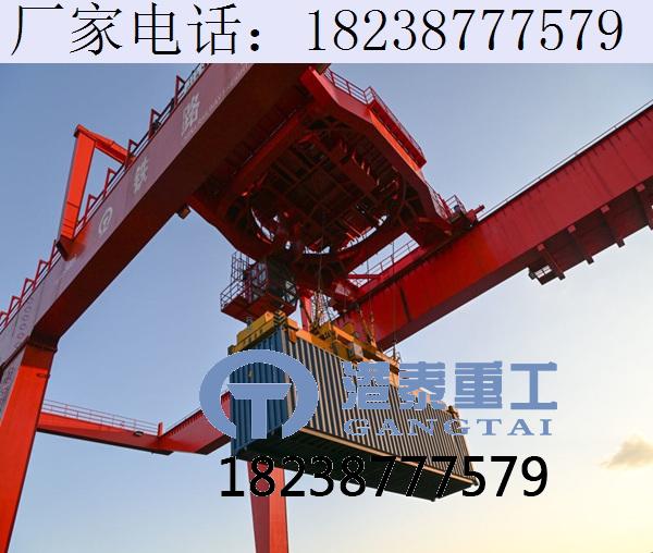 山东烟台轮胎式集装箱起重机生产销售