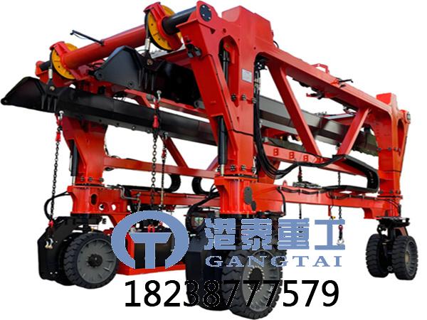 福建福州轮胎跨运车的行走支撑方式