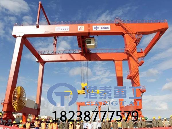 轨道式集装箱龙门吊作业稳定性强