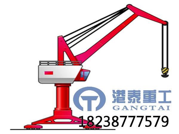 福建厦门门座式起重机的结构特点