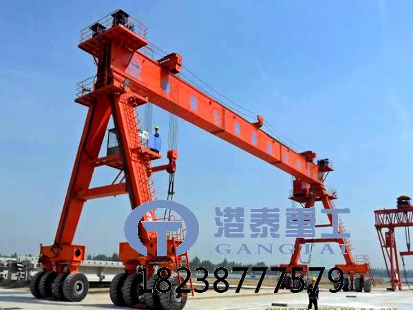 轮胎式起重机的优势表现 江苏轮胎吊厂家