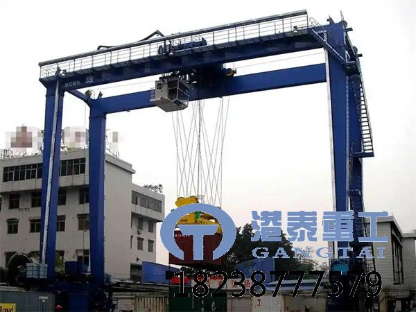 80吨轮胎式集装箱龙门吊核心被动装置