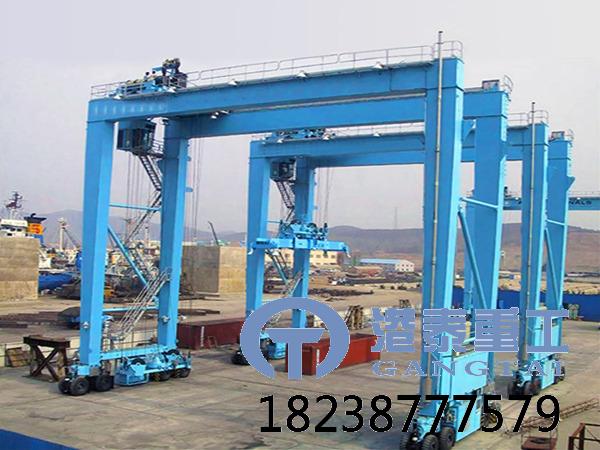 轮胎吊行走机构关键技术 浙江湖州港口轮胎吊厂家