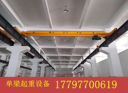 甘肃白银行车行吊供应商的构造性能