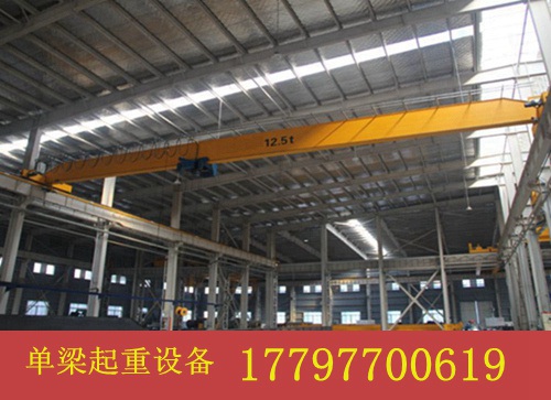 山东泰安10t行车行吊厂家单双梁起重区别