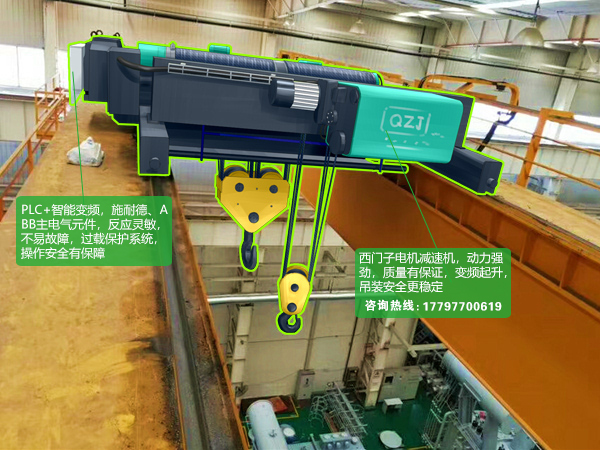 河南漯河双梁行吊销售厂家生产欧式起重机