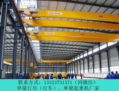 河北唐山20t冶金行车行吊厂家欧式起重机