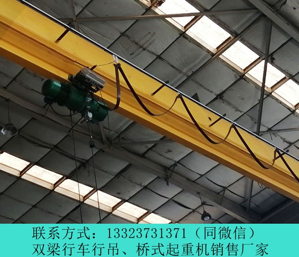 河南开封双梁行吊销售公司20T双梁龙门吊
