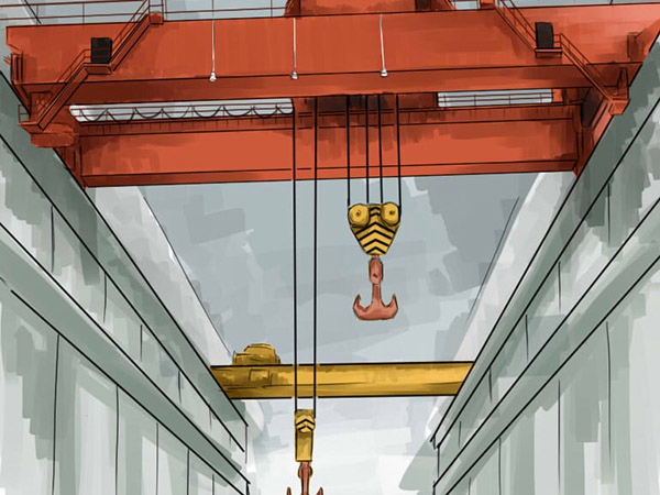 广东阳江双梁行车行吊厂家3吨双梁行车的参数